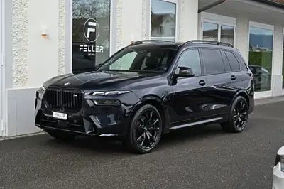BMW X7 xDrive M60i — SUV 7 places premium, V8 530 ch, 50'000 km — exterior view