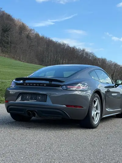 Porsche 718 Cayman 2.0 PDK — Coupé sportif 300 ch, première main, 58 000 km — arrière