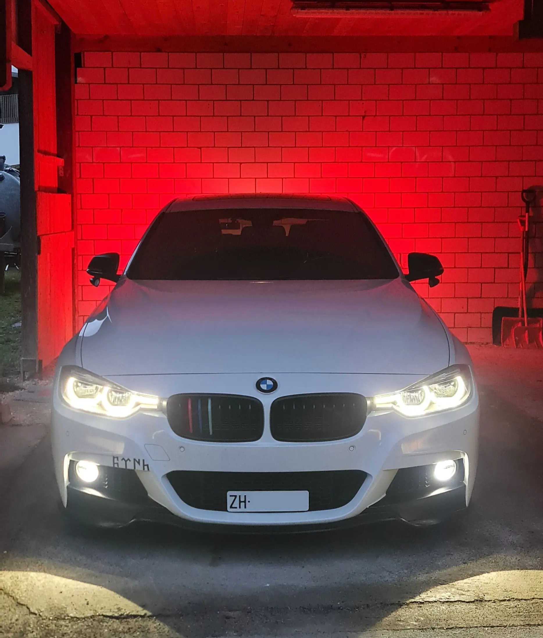 BMW 318d M Sport 2017 — Berline diesel affûtée, 91'000 km, sans sinistre — Außenansicht