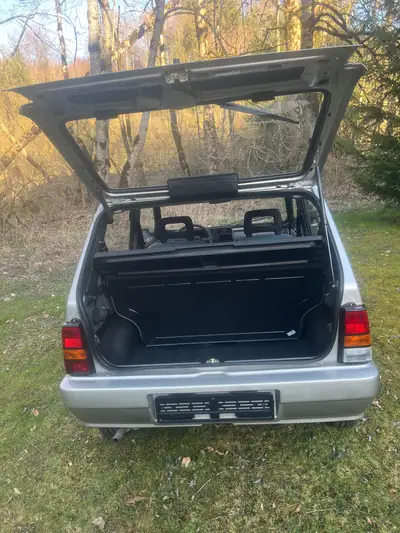 Fiat Panda 1100 Young — Rarité avec 2250 km seulement, état d'usine — Heckansicht