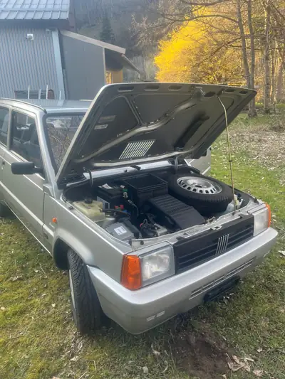 Fiat Panda 1100 Young — Rarité avec 2250 km seulement, état d'usine — Innenraum
