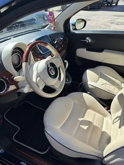 Fiat 500C 0.9 TwinAir Riva — Cabriolet urbain, ultra-économique et sans sinistre — fianco