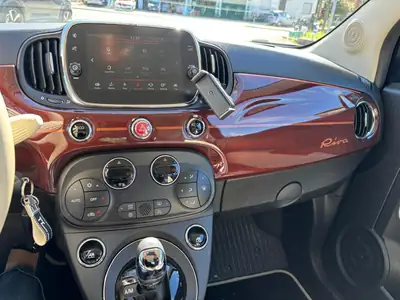 Fiat 500C 0.9 TwinAir Riva — Cabriolet urbain, ultra-économique et sans sinistre — cruscotto