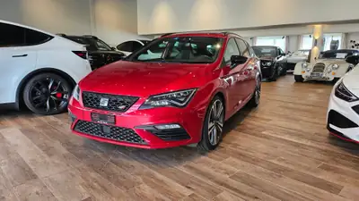 SEAT Leon ST Cupra 300 4Drive — Break sportif TSI, 4 roues motrices, échappement Remus — Außenansicht