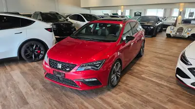 SEAT Leon ST Cupra 300 4Drive — Break sportif TSI, 4 roues motrices, échappement Remus — Seitenansicht