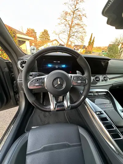 Mercedes-AMG GT 63 S 4Matic+ — Super sportive 4 portes, 639 ch, 49'000 km seulement — Miniature 8