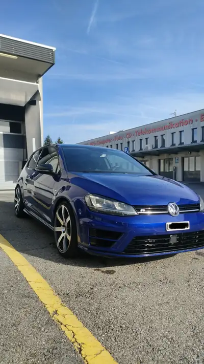 VW Golf 7 R 360 ch — Performance tuning APR, 4Motion intégral, occasion rare — rear view
