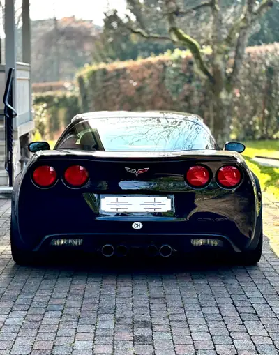Chevrolet Corvette Z06 — Légendaire muscle car américain, 512 ch et package carbone — Außenansicht