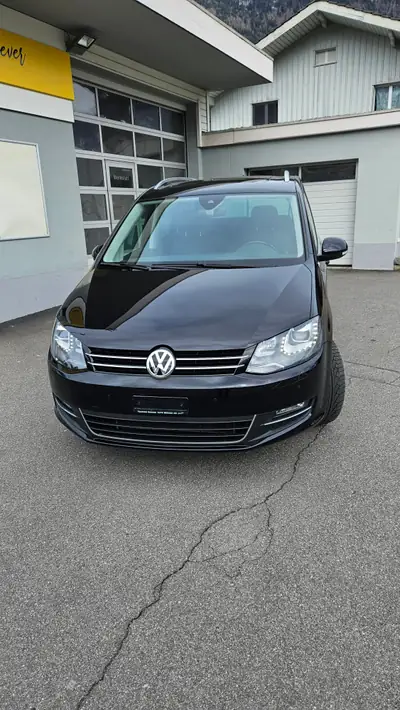 VW Sharan 2.0 TDI BMT Highline 4Motion — Monospace 7 places, diesel économique et robuste — vista esterna