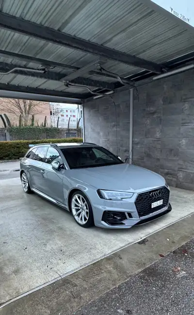 Audi RS4 Avant 2.9 TFSI Quattro — Break sportif 450 ch, sans sinistre — côté