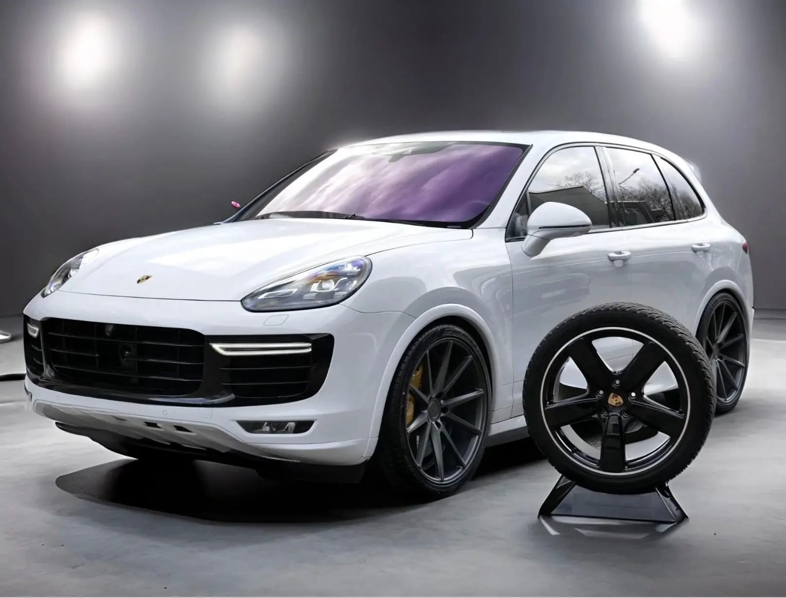 Porsche Cayenne Turbo S 4.8 V8 Biturbo — 570 PS, véhicule de collection suisse — Außenansicht
