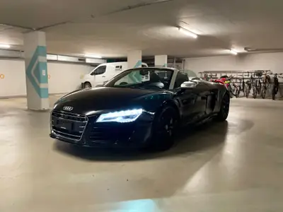 Audi R8 Spyder 5.2 S-Tronic — Cabriolet V10 haute performance, historique sans sinistre — Miniatura 10