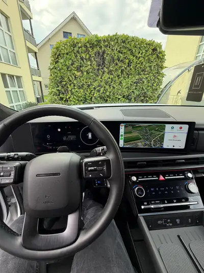 Hyundai Santa Fe 1.6 T-GDi PHEV Calligraphy — SUV 7 places hybride rechargeable, 25'000 km — dashboard