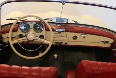 Mercedes-Benz 190 SL 1957 — Cabriolet de légende, 68 000 km, sans sinistre — arrière