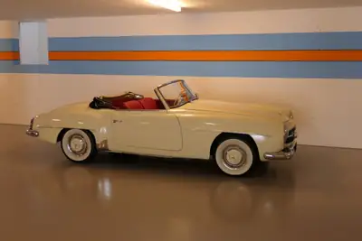 Mercedes-Benz 190 SL 1957 — Cabriolet de légende, 68 000 km, sans sinistre — côté