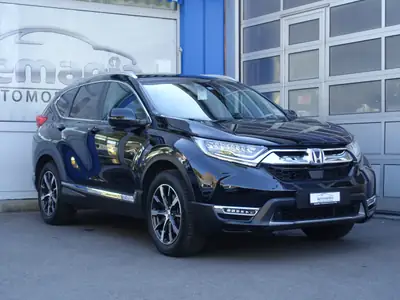 Honda CR-V 2.0i MMD Hybrid Elegance 4WD — SUV hybride performant, faible consommation — exterior view