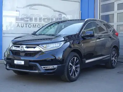 Honda CR-V 2.0i MMD Hybrid Elegance 4WD — SUV hybride performant, faible consommation — side view