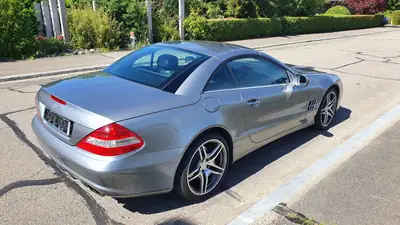 Mercedes-Benz SL 350 — Cabriolet prestige Grand Edition, 51'500 km seulement — arrière