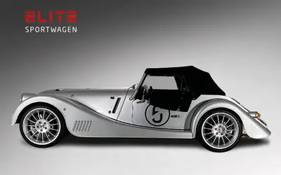 Morgan Plus Six 3.0 Bespoke Automatik — Cabriolet anglais prestige, 339 ch et seulement 14'000 km — arrière