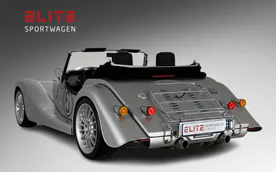 Morgan Plus Six 3.0 Bespoke Automatik — Cabriolet anglais prestige, 339 ch et seulement 14'000 km — tableau de bord