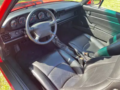 Porsche 911 993 Carrera Cabriolet — Chef-d'œuvre des années 90, kilométrage préservé — Thumbnail 8