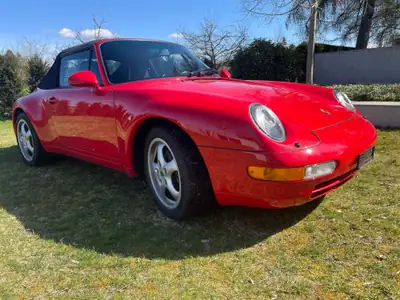 Porsche 911 993 Carrera Cabriolet — Chef-d'œuvre des années 90, kilométrage préservé — Thumbnail 16