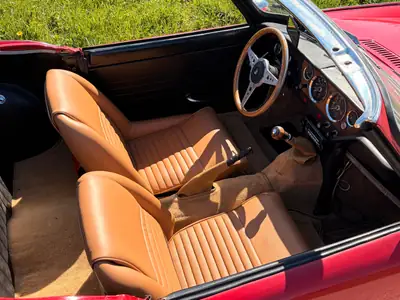Triumph Spitfire MKIII 1968 — Cabriolet anglais mythique, sellerie neuve, 56'000 km — tableau de bord