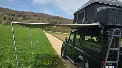 Land Rover Defender 110 SW — 4x4 Expedition Ready avec Équipement Camping Complet — Thumbnail 14