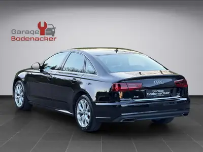 Audi A6 Limousine 3.0 TDI V6 Quattro — Berline de prestige, 83'000 km, service frais — rear view