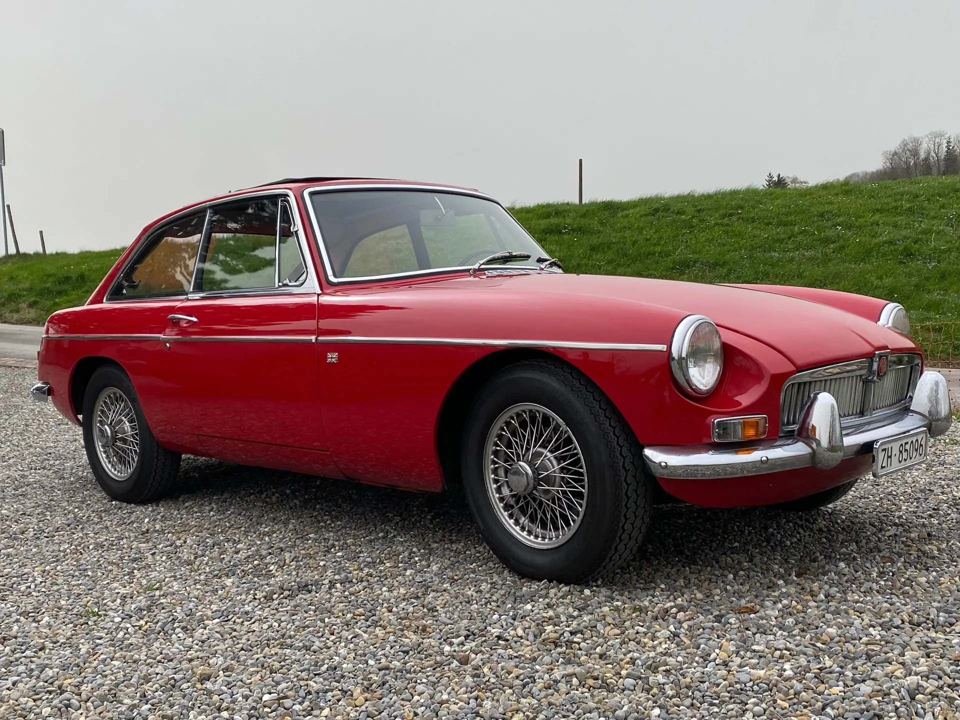 MG MGB 1967 — Chef-d'œuvre britannique, 53'000 km seulement — Außenansicht