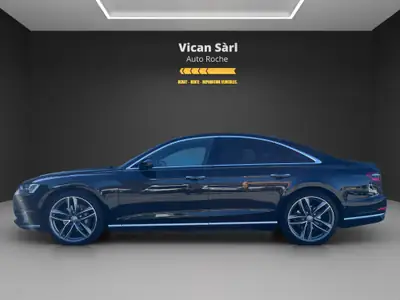 Audi A8 50 TDI Quattro — Berline de prestige hybride diesel, kilométrage modéré — dashboard