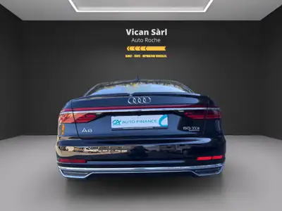 Audi A8 50 TDI Quattro — Berline de prestige hybride diesel, kilométrage modéré — Thumbnail 8