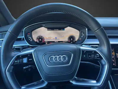 Audi A8 50 TDI Quattro — Berline de prestige hybride diesel, kilométrage modéré — Thumbnail 10