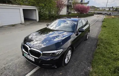 BMW 530i xDrive Touring 48V — Break premium hybride léger, 26 000 km seulement — tableau de bord
