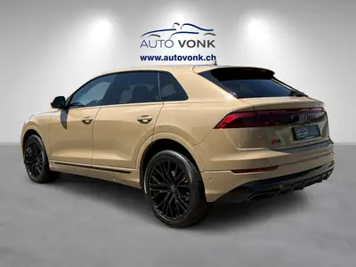 Audi Q8 50 TDI S-Line — SUV premium diesel avec direction intégrale et toit panoramique — vista posteriore
