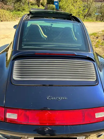 Porsche 911 Targa 993 — Chef-d'œuvre cabriolet des années 90, 286 ch et boîte manuelle — Miniature 7