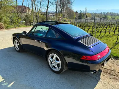 Porsche 911 Targa 993 — Chef-d'œuvre cabriolet des années 90, 286 ch et boîte manuelle — Miniature 17