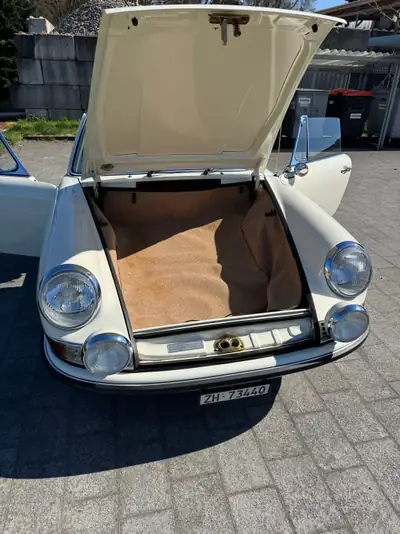 Porsche 911 Targa Soft Window 1967 — Icône décapotable, 130 ch authentiques — Miniatur 12