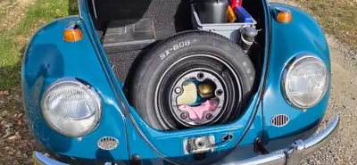 VW Käfer 1965 — Légende automobile avec entrée au registre des véhicules anciens — arrière