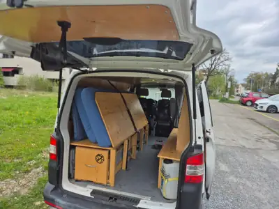 VW T5 2.0 Bi-TDI 4Motion — Utilitaire polyvalent tout-terrain, 176 000 km — arrière