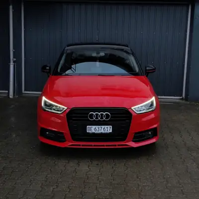 Audi A1 Sportback 1.4 TDI Sport — Diesel économique, 155 000 km, design rouge éclatant — exterior view