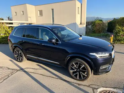 Volvo XC90 T8 eAWD Inscription — Hybride rechargeable 7 places, 84000 km — cruscotto
