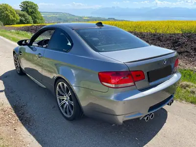 BMW M3 Coupé 2008 — Performance 420 ch, Transmission manuelle, Rare occasion — Heckansicht