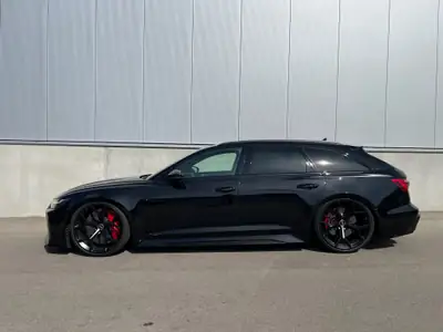 Audi RS6 Avant C8 — 600 ch V8 TFSI, break haute performance affûté — fianco