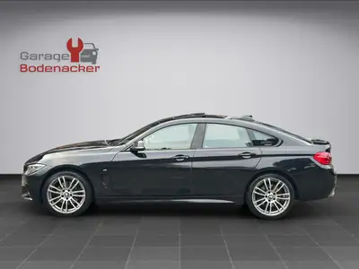 BMW 430d Gran Coupé xDrive M Sport — Diesel performant, faible consommation, équipements premium — side view