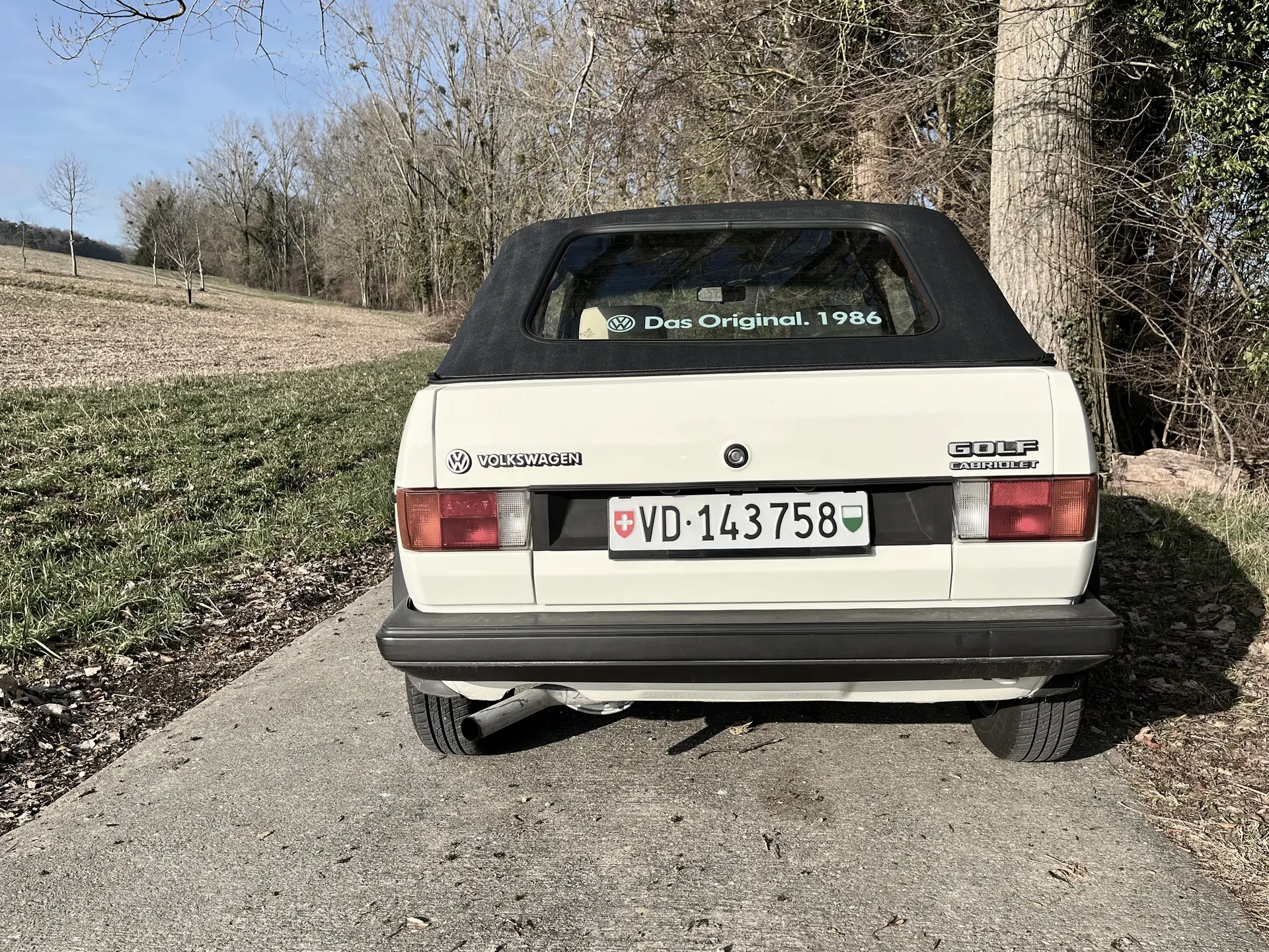 Volkswagen Golf 1986 occasion Préverenges — 2
