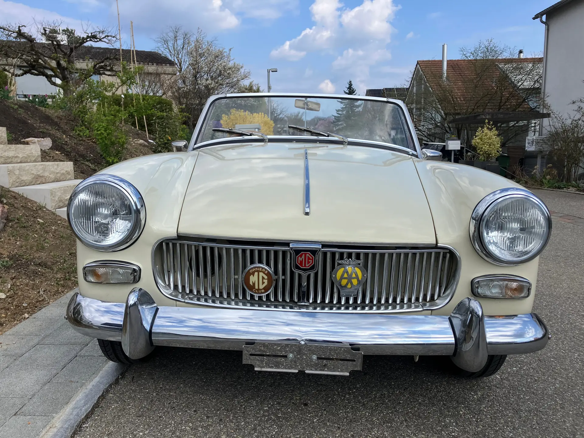 MG Midget Mark 2 1966 — Cabriolet vintage authentique, 74'900 km, sans sinistre