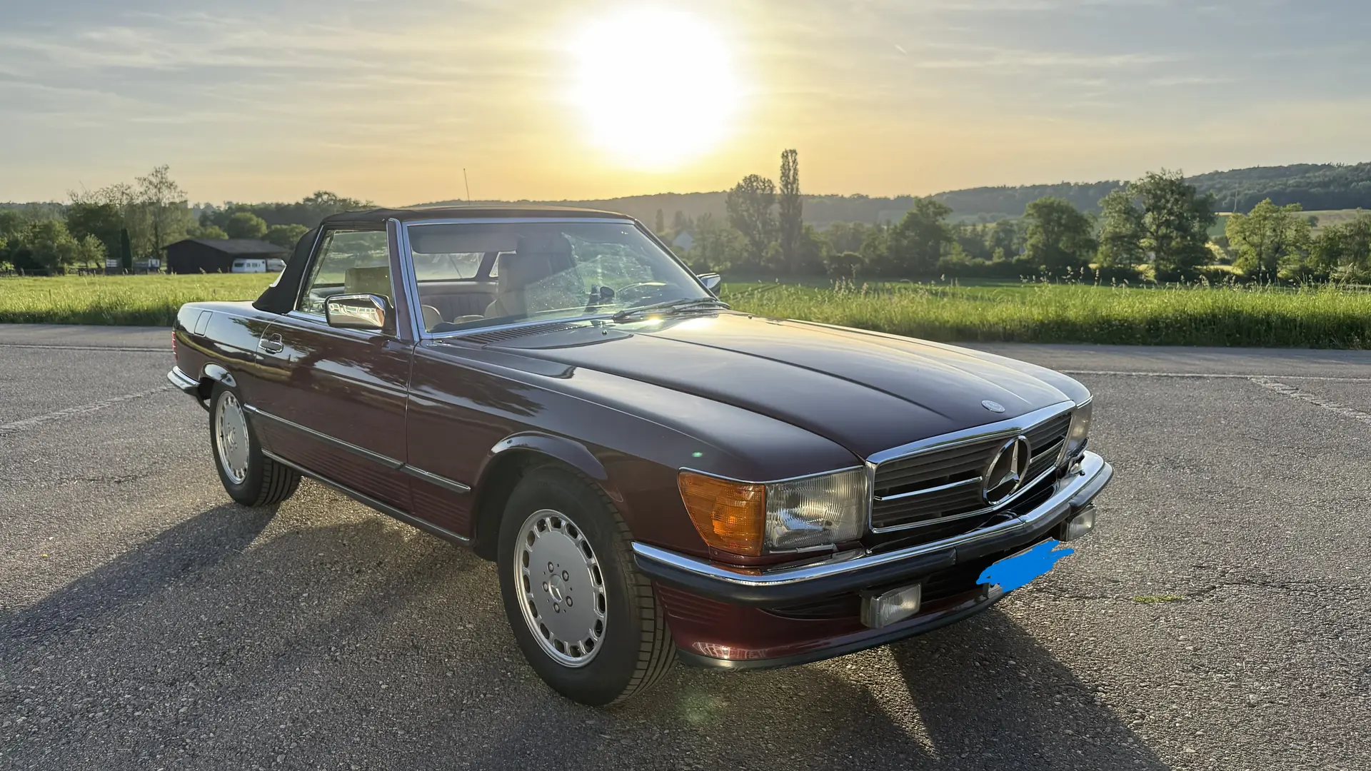 Mercedes-Benz SL 1987 occasion Rodersdorf — 2