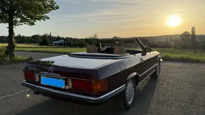 Mercedes-Benz SL 300 — Cabriolet de prestige, 180 ch, histoire automobile garantie — interni