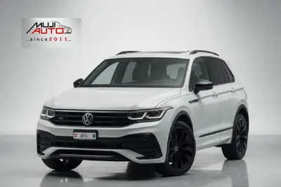 VW Tiguan 2.0 TDI R-Line 4Motion — SUV robuste, 4x4 intelligent et consommation maîtrisée — vue extérieure